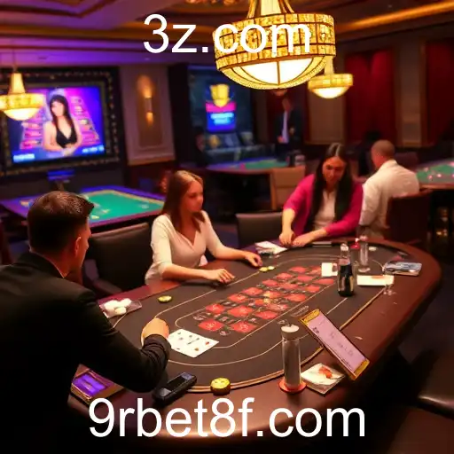 Experiência Imersiva no Cassino ao Vivo da 9rbet8.com